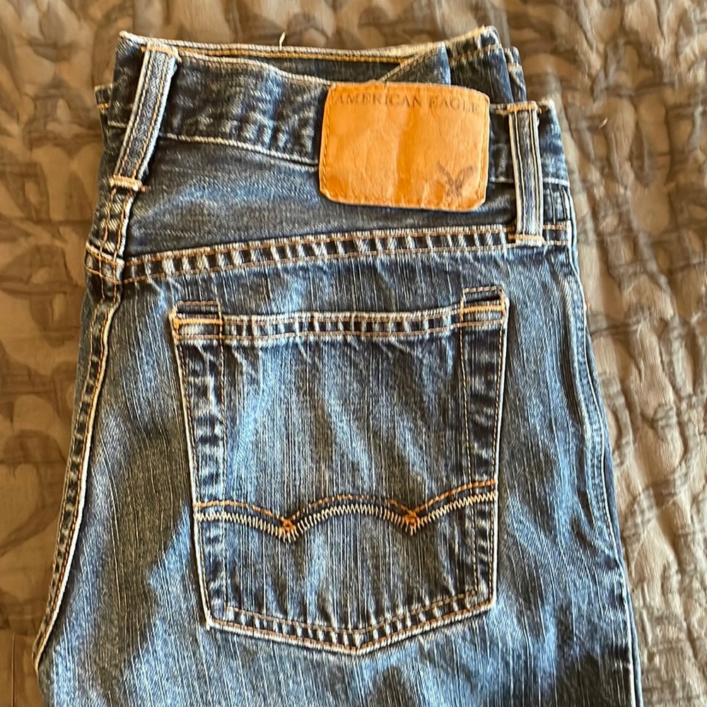 Mens American Eagle Outfitters Jeans Straight Cut W28 L28
